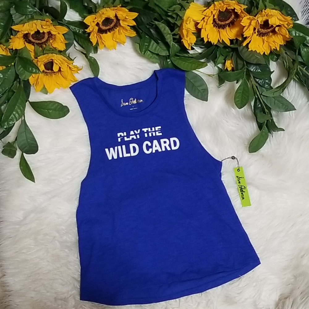 Sam Edelman Slub Jersey Muscle Tank